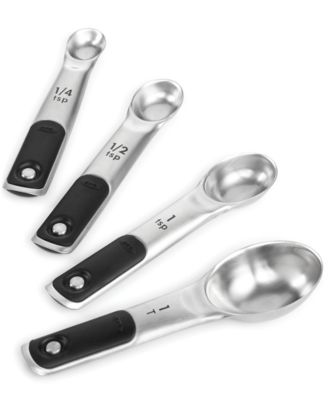 OXO - Set of 4 Stainless Steel Magnetic Measuring Spoons
