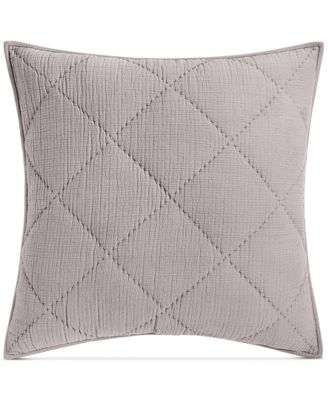 Hotel Collection - Dobby Diamond Quilted 2-Pc. Euro Sham Set, Created for Macy's