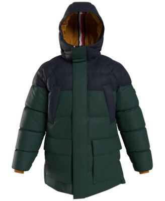 Tommy Hilfiger - Men's Colorblocked Parka