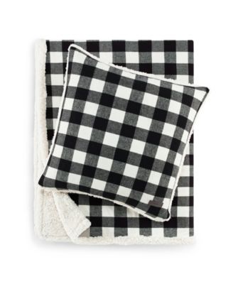 Eddie Bauer - Cabin Plaid Throw and Pillow Set