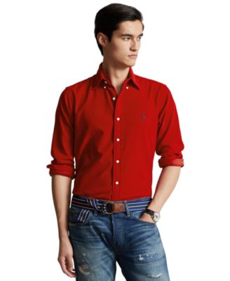 Polo Ralph Lauren - Men's Classic-Fit Polo Bear Corduroy Shirt