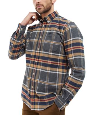 Barbour - Men's Ronan Cotton Checked Button-Collar Shirt