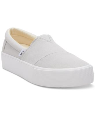 TOMS - Women's Fenix Canvas Slip-On Platform Sneakers