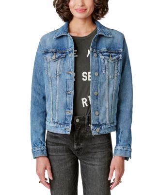Lucky Brand - Women's Tomboy Denim Trucker Jacket