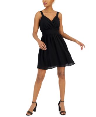 I.N.C. International Concepts - Women's Sleeveless Surplice Mini Dress
