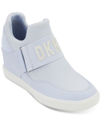 DKNY - Women's Cosmos Slip-On Logo Wedge Sneakers