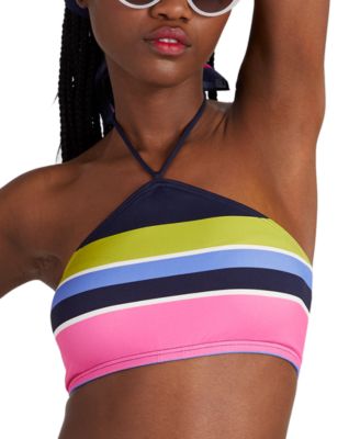 kate spade new york - Women's High-Neck Halter Bikini Top