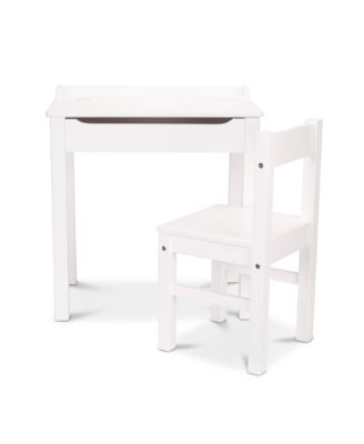 Melissa and Doug - Wooden Lift-Top Desk & Chair Set