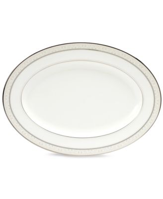 Noritake - "Montvale Platinum" Oval Platter, 16"