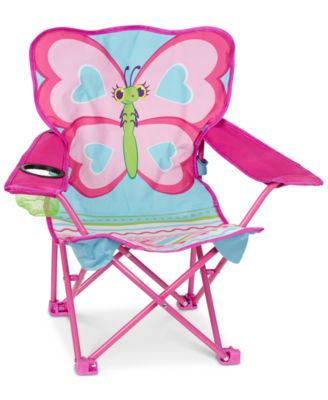 Melissa and Doug - Girls' Cutie Pie Butterfly Camp Chair