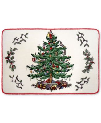Spode - Christmas Tree Bath Rug