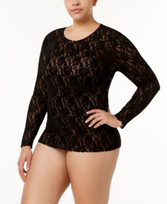 Hanky Panky - Plus Size Long Sleeve Top #128LX