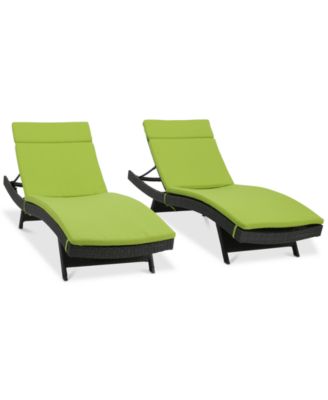 Noble House - Taylor Outdoor Chaise Lounge (Set Of 2)