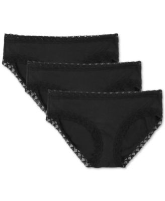 Natori - Bliss Lace-Trim Brief 3-Pk. 156058MP