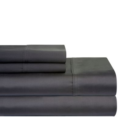 Pointehaven - 400 Thread Count Deep Fitted Sheet Set - Queen