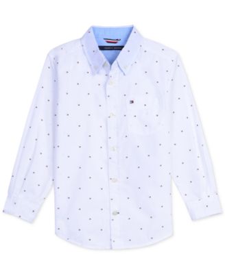 Tommy Hilfiger - Little Boys Logo Print Shirt