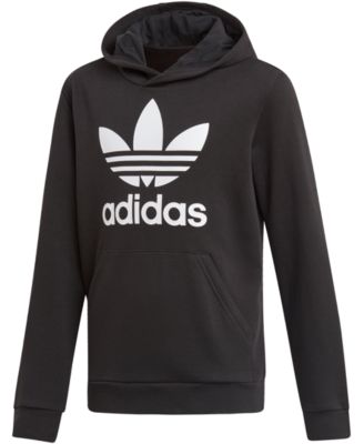 adidas - Big Boys Logo-Print French Terry Hoodie