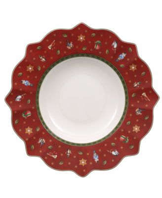 Villeroy & Boch - Toy's Delight Red Rim Soup Bowl