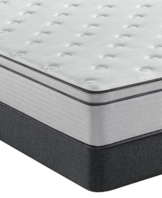 Beautyrest - BR800 12" Plush Euro Top Mattress Set- Twin