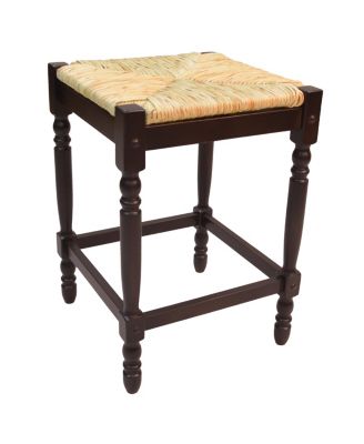 Carolina Classics - French Country 24" Turned Leg Seat Stool, Quick Ship