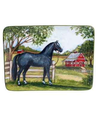 Certified International - Clover Farm Rectangular Platter
