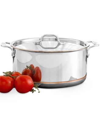 All-Clad - Copper Core 8-Quart Covered Stock Pot