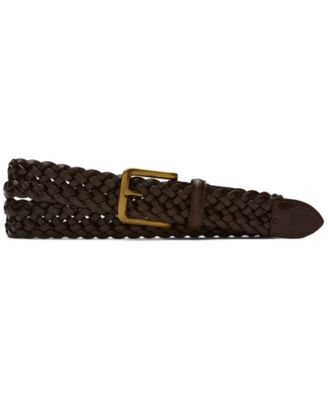 Polo Ralph Lauren - Men's Braided Leather Casual Belt