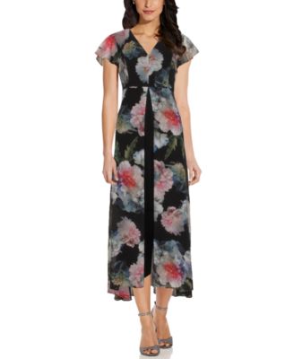 Adrianna Papell - Floral Print Jumpsuit