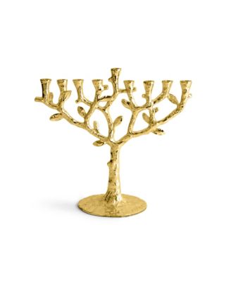 Michael Aram - Tree of Life Menorah Gold