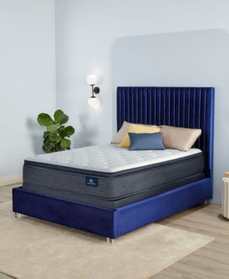 Serta - Serene Sky 12" Plush Pillow Top Mattress- Twin XL