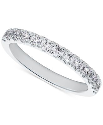De Beers Forevermark - Diamond French Pav&eacute; Wedding Band (1 ct. t.w.) in 14k White Gold