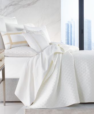 Hotel Collection - Intersect Coverlet, Created for Macy's