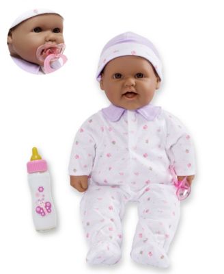 JC TOYS - JC Toys, La Baby 16 inch Pink Washable Soft Body Baby Doll with Accessories - For Children 12 Months and older, Designed by Berenguer.