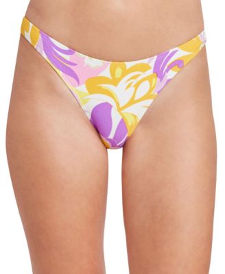 BCBGeneration - Give It A Swirl Printed Scoop Bikini Bottoms