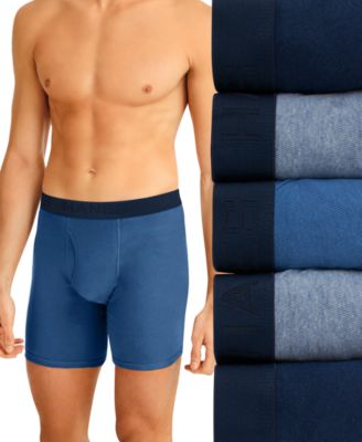 Hanes - Men's 5-Pk. Performance Boxer Briefs