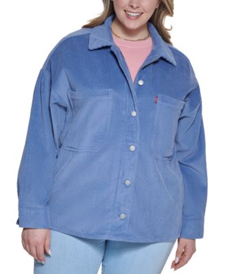 Levi's - Trendy Plus Size Corduroy Cotton Shacket