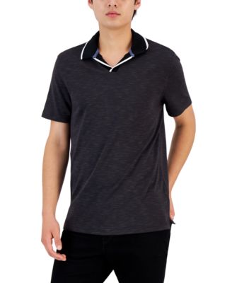 Alfani - Men's Johnny Collar Polo