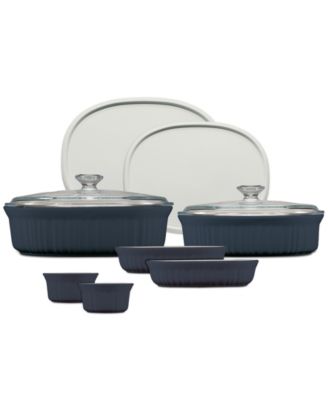 Corningware - 10-Pc. French Navy Cookware Set
