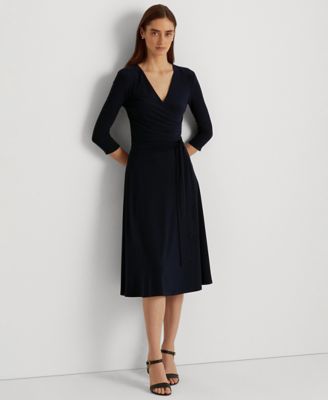 Lauren Ralph Lauren - Surplice Jersey Dress