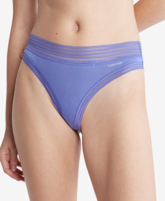 Calvin Klein - Striped-Waist Thong QD3670