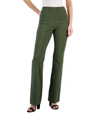 I.N.C. International Concepts - Petite High-Rise Flare Pants
