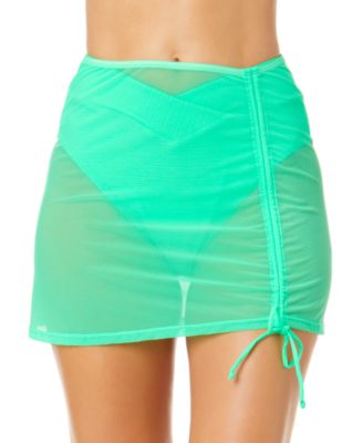 Salt + Cove - Juniors' Mesh Sarong Swim Skirt Cover-Up