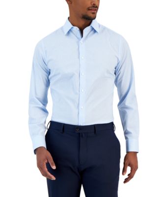 Bar III - Men's Vine-Print Dress Shirt