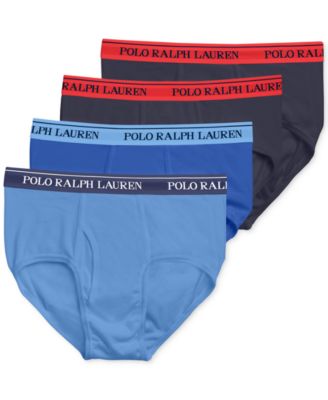 Polo Ralph Lauren - Men's 4-Pk. Classic-Fit Mid-Rise Briefs
