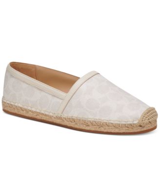 COACH - Women's Collins Logo Slip-On Espadrille Flats