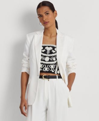Lauren Ralph Lauren - Petite Single-Button Long Sleeve Blazer
