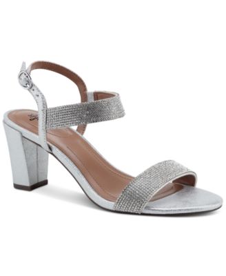 Style & Co - Bonitaa Embellished Ankle-Strap Slingback Dress Sandals