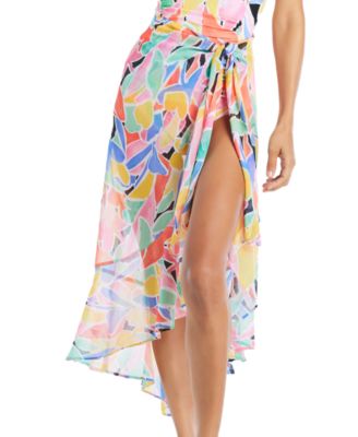 Beyond Control - Women's Palm Beach Chiffon Ruffled Sarong