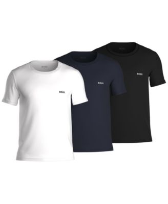 BOSS - Men's Classic 3-Pk. Logo-Print Cotton T-Shirts