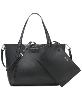 Calvin Klein - Masonite Expandable Convertible Tote Bag with Pouch